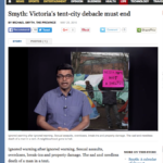 PAGAN_SIC failure screen shot Vancouver Province article