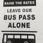 Bus pass_Leave our pass alone_SIGN