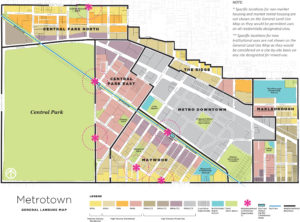 WADDINGTON - Metrotown General Land Use Map Large